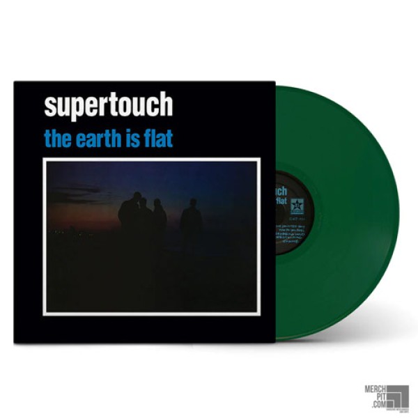 SUPERTOUCH ´The Earth Is Flat´ Opaque Green Vinyl - 2023 Repress